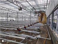 Многопролетная система полива теплиц